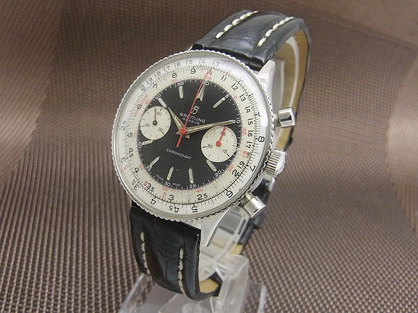 ブライトリング クロノマット セカンドモデル Ref.808 ブラックダイヤル ビーナス175 SS 回転ベゼル 手巻き BREITLING CHRONOMAT 2nd Venus175 [代行おまかせコース]