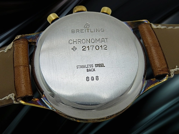 ブライトリング クロノマット セカンドモデル Ref.808 CAl.ビーナス175 GP/SS シルバーダイヤル クロノグラフ 手巻き BREITLING CHRONOMAT 2nd Venus175 [代行おまかせコース]