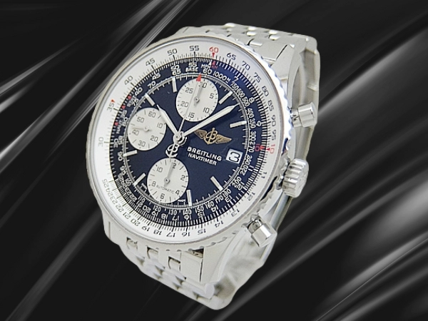 ブライトリング オールドナビタイマー ジャパンエディション A13324 SS ブラックダイヤル ブレス装着 オートマチック BREITLING OLD NAVITIMER Chronograph [代行おまかせコース]