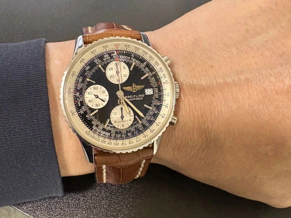 ブライトリング オールドナビタイマー 箱・取説有り 美品