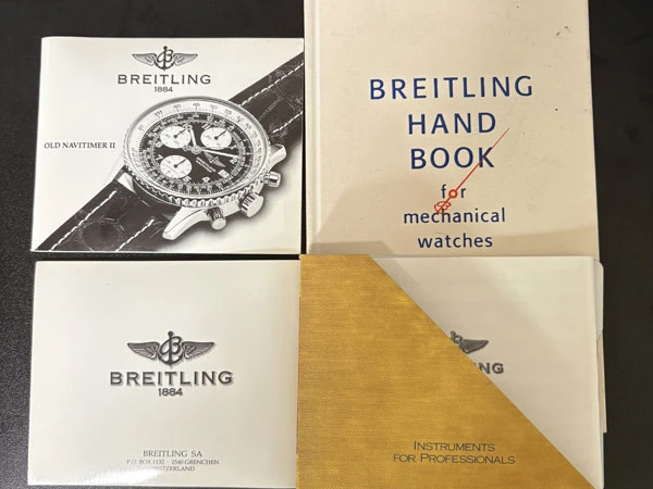 ブライトリング オールドナビタイマー 箱・取説有り 美品