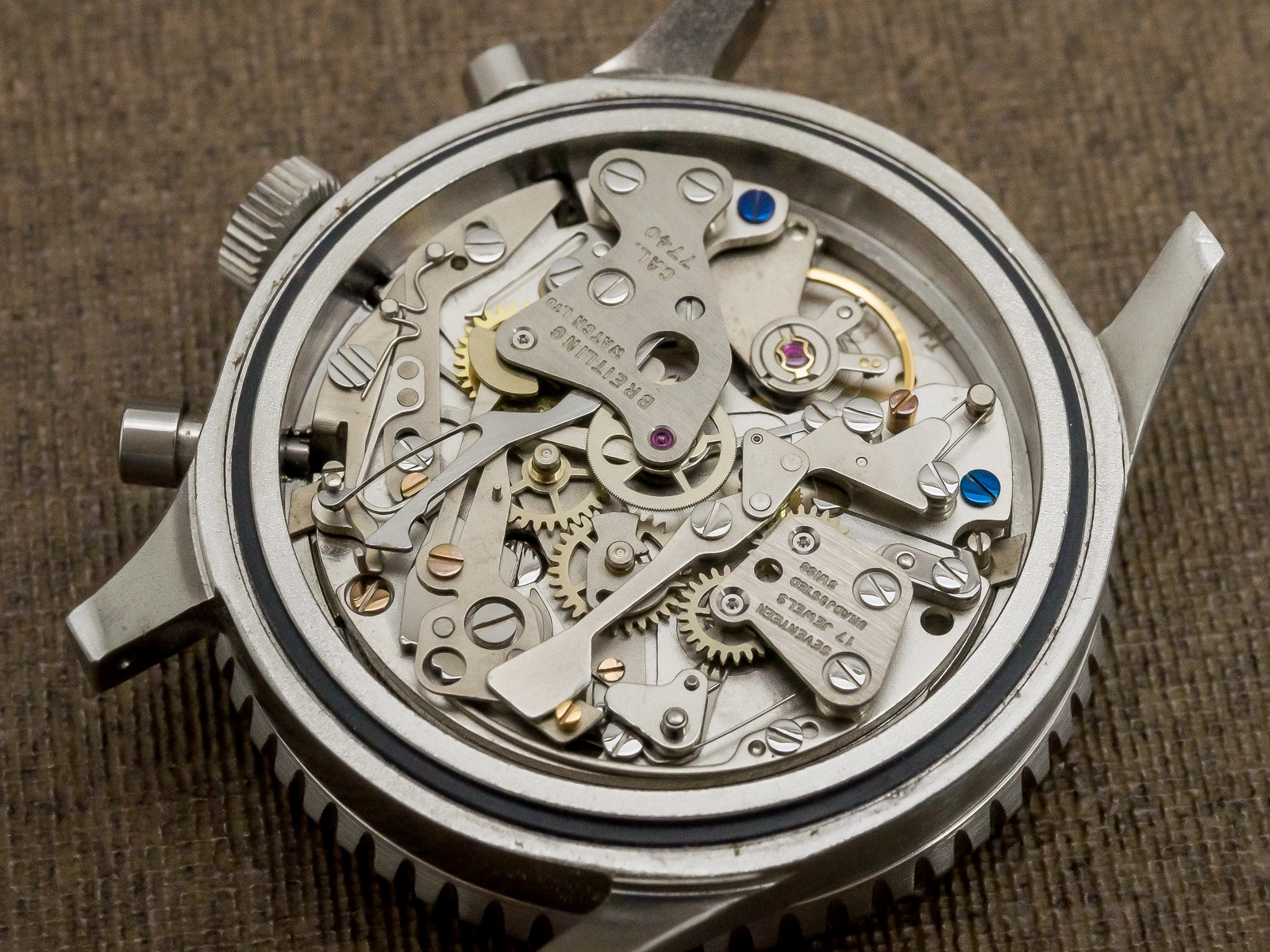 ブライトリング ナビタイマー  Ref.7808 Cal.7740 手巻き クロノグラフ BREITLING NAVITIMER OH済み スペアブレスレット付属 [ 代行おまかせコース ]
