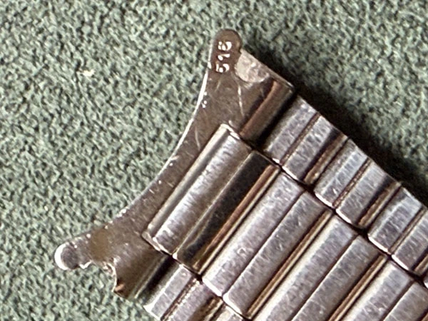 オメガ キャタピラブレス Ref.1039 FF516 フルコマ 20mm 1971年製 スピードマスター プロフェッショナル 5th 145.022-69ST専用