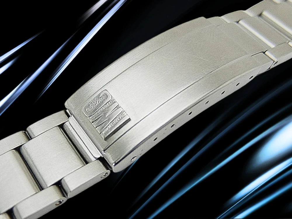 IWC 19mm幅 SS ブロック体ロゴ 3連ステンレスブレスレット International Watch Co [代行おまかせコース]