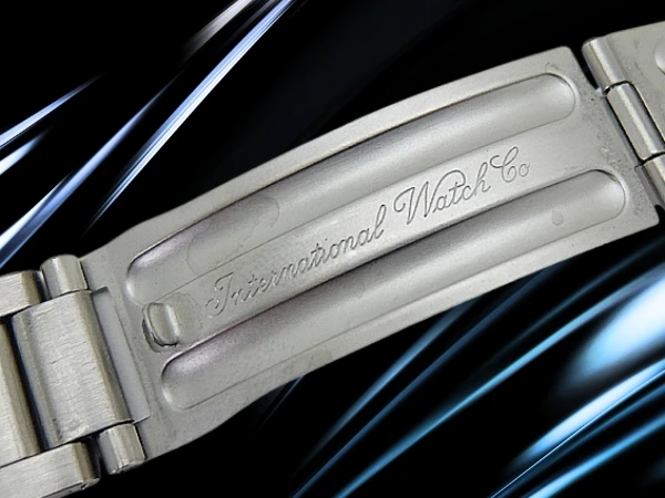 IWC 19mm幅 SS ブロック体ロゴ 3連ステンレスブレスレット International Watch Co [代行おまかせコース]