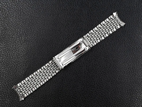 オメガ OMEGA 弓環 取付幅18ミリ 7連ライスブレスレット一式 Ref.1036 FF11 コンステレーション シーマスター ジュネーブ 18ミリ対応ブレス