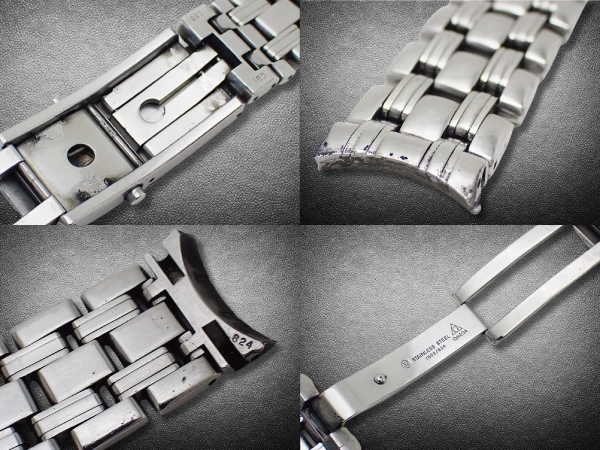 オメガ シーマスター プロフェッショナル 1502/824  18mm幅 ステンレスブレス OMEGA  Seamaster PROFESSIONAL [代行おまかせコース]