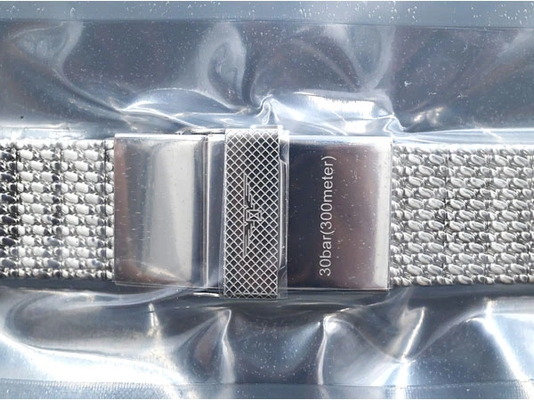 ロンジン LONGINES レジェンドダイバー 42mm用 ステンレス メッシュブレス EXTRA LONG 幅22㎜ L600152016 新品未使用