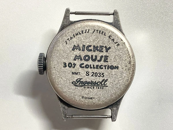インガソール Ingersoll Disney 30'sコレクション 25833 ミッキーマウス 手巻き 機械式ウォッチ 未使用保管品(NOS)