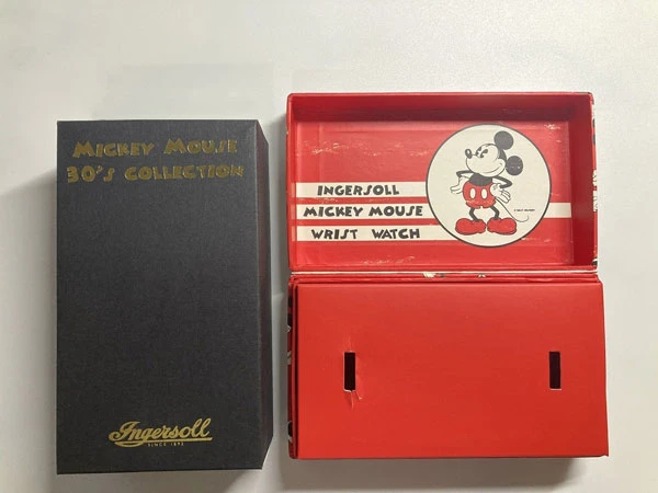 インガソール Ingersoll Disney 30'sコレクション 25833 ミッキーマウス 手巻き 機械式ウォッチ 未使用保管品(NOS)