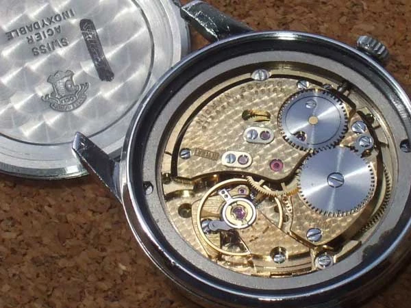 ユリスナルダン ラウンド 手巻 オーバーホール修理明細書付 ULYSSENARDIN