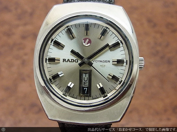 ラドー RADO ボイジャー シルバーダイヤル デイデイト オートマチック