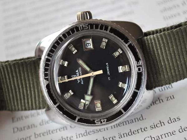 イエマ ビンテージダイバー 1960年代　made in FRANCE YEMA DIVER