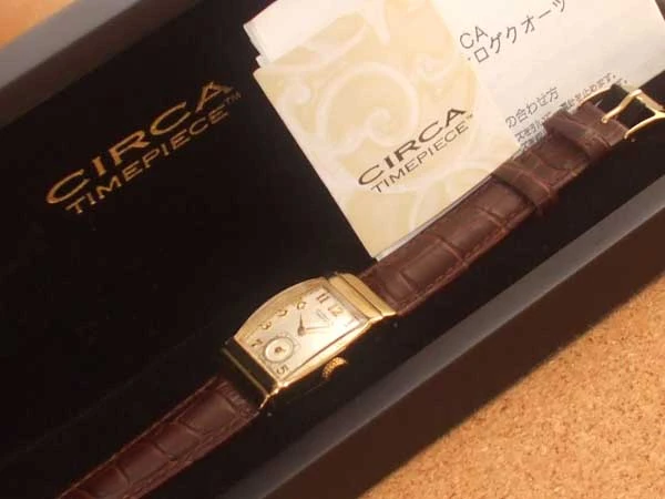 CIRCA TIMEPIECE BOX・取扱説明書・保証書付