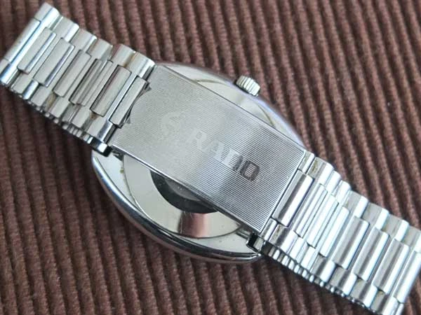 ラドー RADO DIASTAR ダイヤスター 自動巻 紫紺文字盤 美品