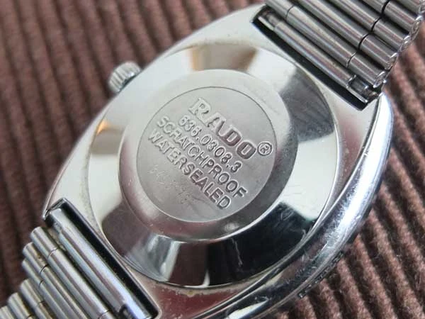 ラドー RADO DIASTAR ダイヤスター 自動巻 紫紺文字盤 美品