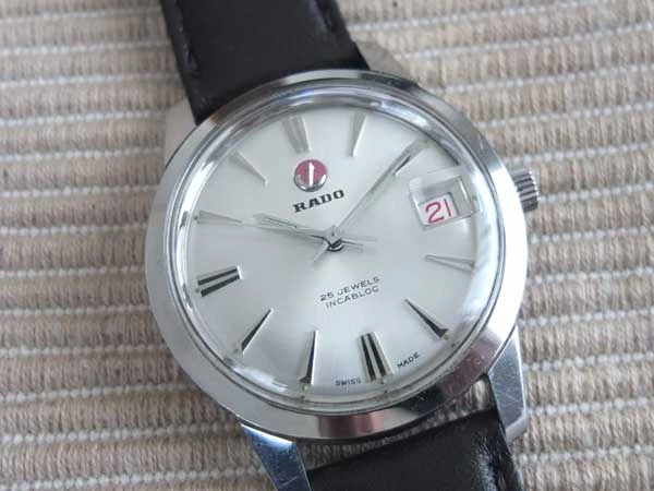 ラドー 美品 RADO  インカブロック 25石 オートマチック SS