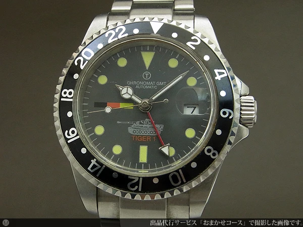 CHRONOMAT WATCHES GMT TIGER1 AUTOMATIC ミリタリー調 オートマチック