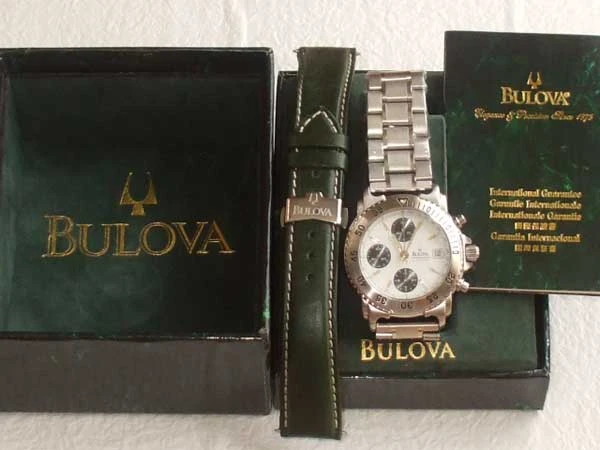 ブローバ Valjoux クロノグラフ BULOVA