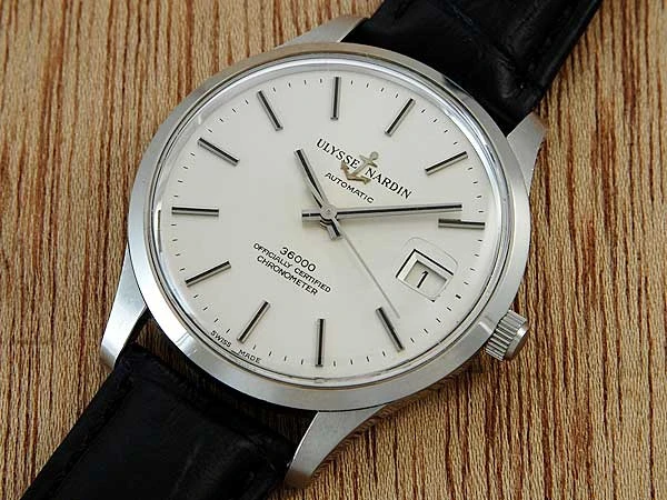 ユリス・ナルダン CHRONOMETER36000 クロノメーター10振動/36000 自動巻き 1960年代後半 ULYSSE NARDIN