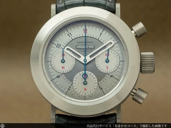 クロノタイプ メンズ クロノグラフ TITANIUM CPAA-2 自動巻き 750個限定 チタンモデル KRONOTYPE  CHRONOGRAPH