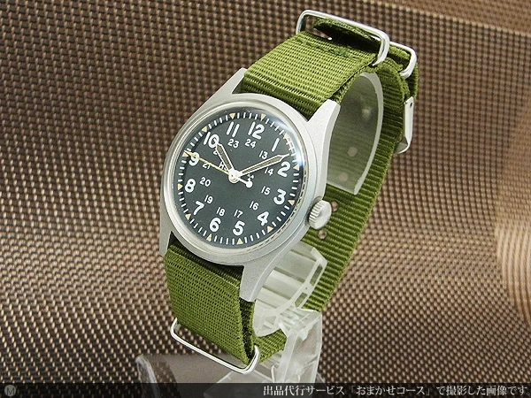 ハミルトン アメリカ軍用時計 MIL-W-46374B 米軍官給品 H3表記 ミリタリーウ