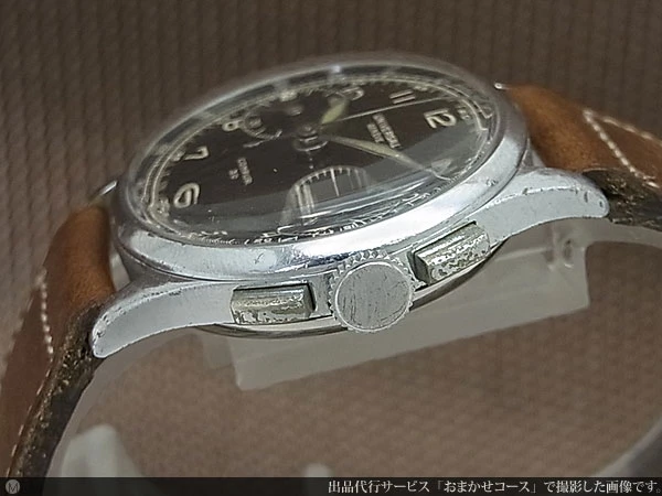 ユニバーサル・ジュネーブ コンパー30 2reg.クロノグラフ Cal.381 ブラックダイヤル ベビークロノ 手巻き UNIVERSAL GENEVE [代行おまかせコース]