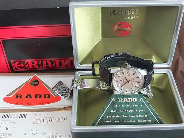 RADO ラドー 純正ベルト ブレス ゴールド ステンレス 長