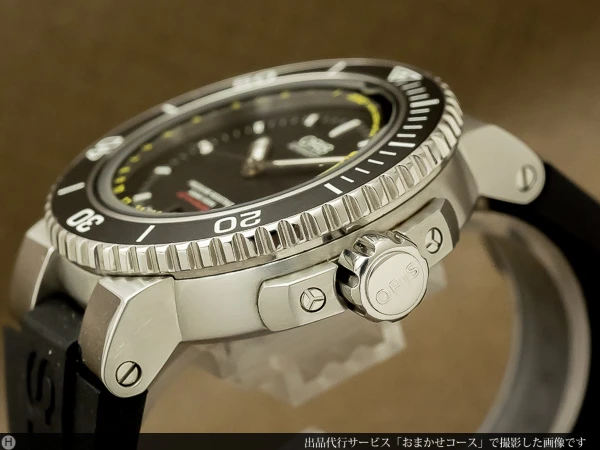 オリス/ORIS アクイス デプスゲージ メンズ 500m防水 オートマチック ダイバー ボックス&ギャランティ付き 美品