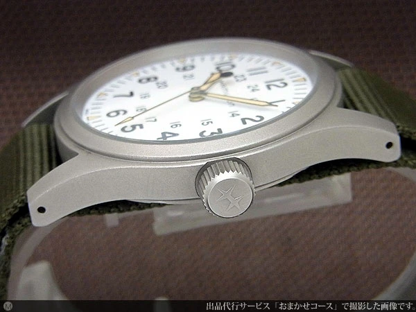 ハミルトン カーキ メカニカル H694390 ホワイトダイヤル ミリタリーウオッチ 手巻き HAMILTON khaki [代行おまかせコース]