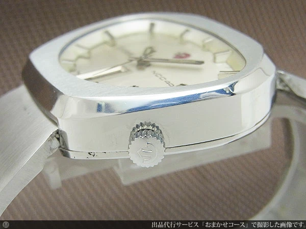 ラドー NCC404 Ref.11926 SS コブラケース シルバーダイヤル デイデイト レトロフューチャー ヴィンテージ オートマチック RADO COBRA [代行おまかせコース]