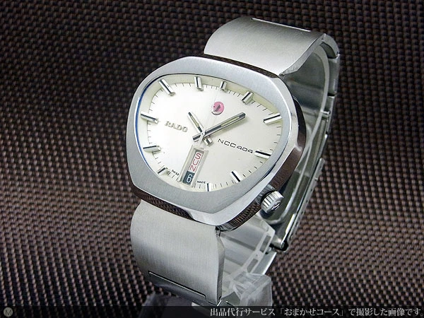 ラドー NCC404 Ref.11926 SS コブラケース シルバーダイヤル デイデイト レトロフューチャー ヴィンテージ オートマチック RADO COBRA [代行おまかせコース]