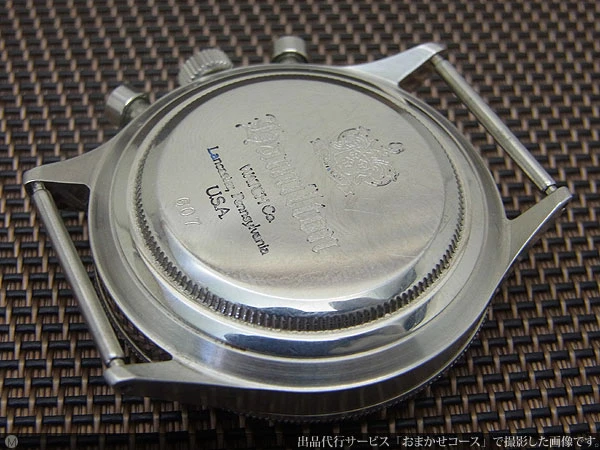 ハミルトン 3reg.クロノグラフ 24時間計ダイヤル Cal.24/レマニア1873 SS 手巻き HAMILTON CHRONOGRAPH 24HOURS LEMANIA1873 [代行おまかせコース]