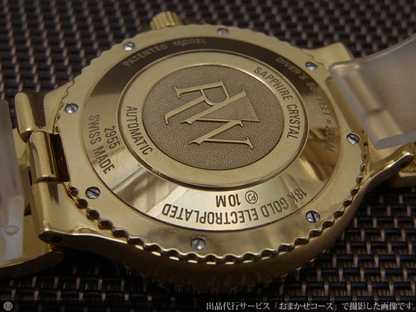 レイモンドウェル アマディウス 200 18KGOLD ELECTROPLATED 華麗なダイバーズウオッチ オートマチック RAYMOND WEIL Amadeus 200 DIVER'S [代行おまかせコース]