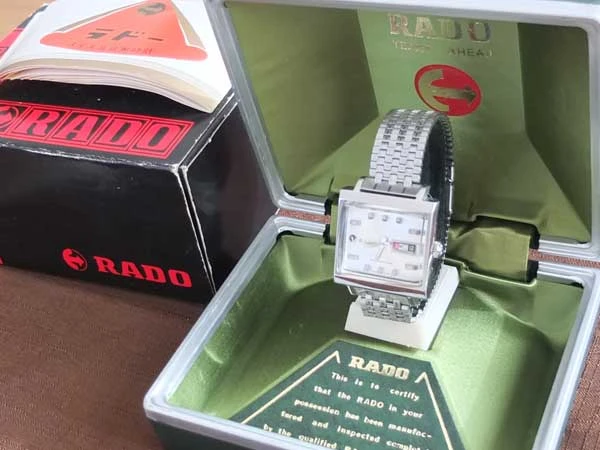 ラドー マンハッタン 未使用 オートマチック 自動巻 デイデイト RADO MANHATT