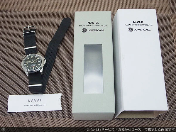 ナバル ウォッチ/NAVAL WATCH Produced by LOWERCASE for EDIFICE 100本限定モデル ミリタリースタイル オートマチック [代行おまかせコース]