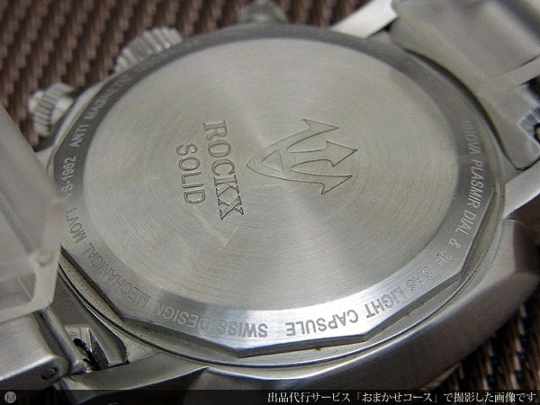 RXW / ロックスソリッド プラズミール ミルグラフ 2カウンター クロノグラフ SS 手巻き ROCKX SOLID WATCH PLASMIR MILGRAPH [代行おまかせコース]