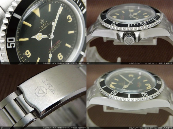 WMT / WATCH EXPERIMENTAL UNIT スポーツモデル 369ダイヤル SS ミリタリー ダイバーズウオッチ Diver's Military [代行おまかせコース]