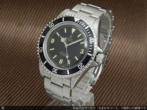 WMT / WATCH EXPERIMENTAL UNIT スポーツモデル 369ダイヤル SS ミリタリー ダイバーズウオッチ Diver's Military [代行おまかせコース]