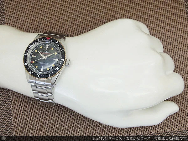 WMT SUB-MILIUS / サブミリウス ブラックダイヤル イナズマ針 SS ビンテージ加工 オートマチック WATCH EXPERIMENTAL UNIT SEA DIVER [代行おまかせコース]