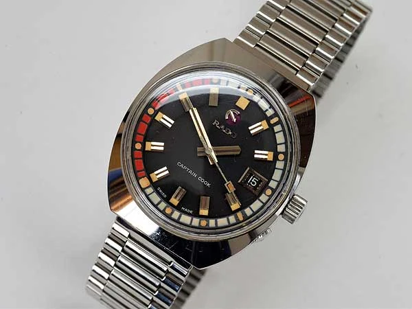 RADO ラド― CAPTAIN COOK キャプテンクック ブレスタイプ Ref.11773/2 自動巻き 良品