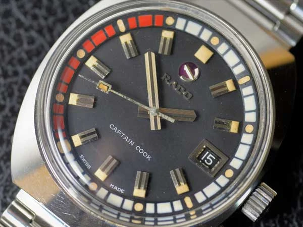 RADO ラド― CAPTAIN COOK キャプテンクック ブレスタイプ Ref.11773/2 自動巻き 良品