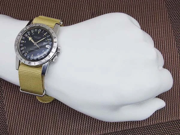 グリシン エアマン PAT.314050 Cal.1700/01 SS 24時間表示ダイヤル オートマチック GLYCINE AIRMAN [代行おまかせコース]