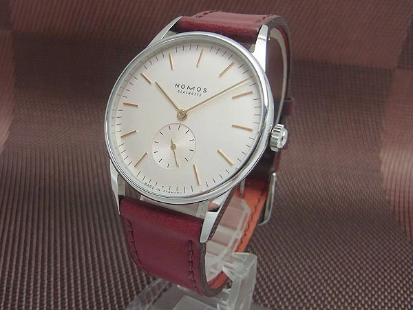 ノモス グラスヒュッテ オリオン OR1A3GR2 SS 35mm シースルーバック 手巻き BOX・ギャラ等付属 NOMOS GLASHUTTE Orion [代行おまかせコース]