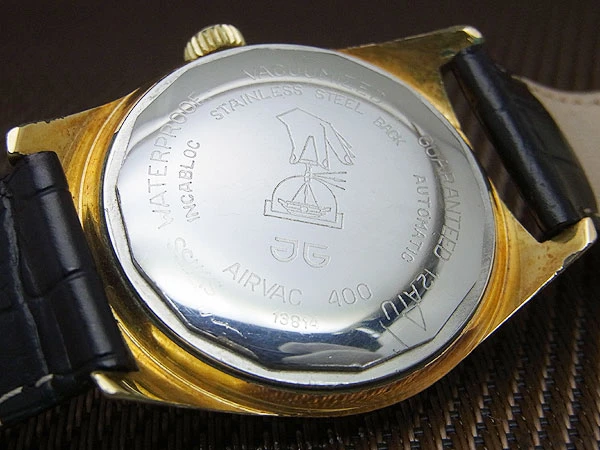 ジャック+ジェラルド エアバック400 25石 Cal.2451 GP/SS シルバーダイヤル オートマチック ヴィンテージ SWISS MADE JAQUET+GIRARD AIRVAC400 [代行おまかせコース]