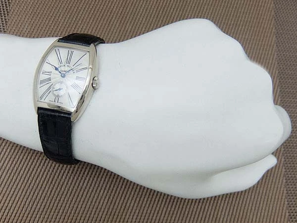 フランクミュラー トノーカーベックス Ref.7502 18KWG シースルーバック ボーイズ 手巻き BOX付属 FRANCK MULLER Tonneau Curvex [代行おまかせコース]