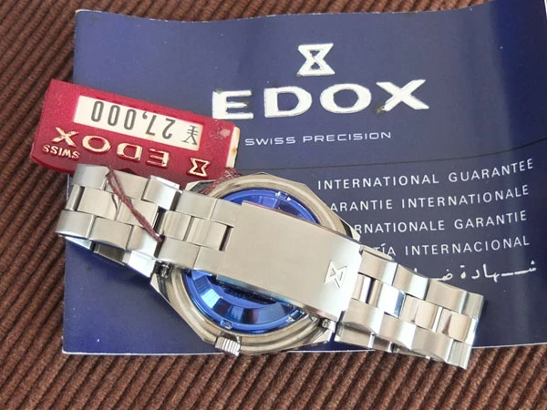 エドックス EDOX DIA-MATIC 3000 自動巻き BOX・説明書・プライスタグ付属 未使用