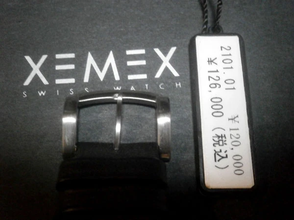  XEMEX アベニュープチセコンド スイスサファイアクリスタルクロック 自動巻 未使用