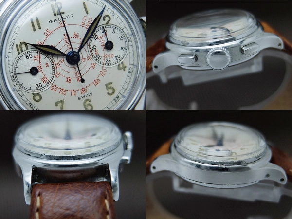 ギャレット コマンダー ベビークロノグラフ Cal.42 SS オーバル 手巻き Gallet commander BabyChronograph Excelsior Park [代行おまかせ コース]