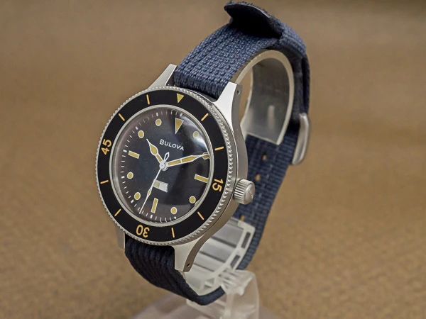 ブローバ アーカイブス ミルシップ 98A266 復刻 オートマチック ダイバー BOX&ギャランティ付き BULOVA Archives Series MIL-SHIPS [ 代行おまかせコース ]